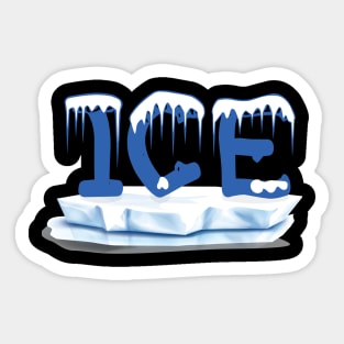 Funny Ice Breaker Meme Ice Ice Halloween For Couples 2022 Sticker